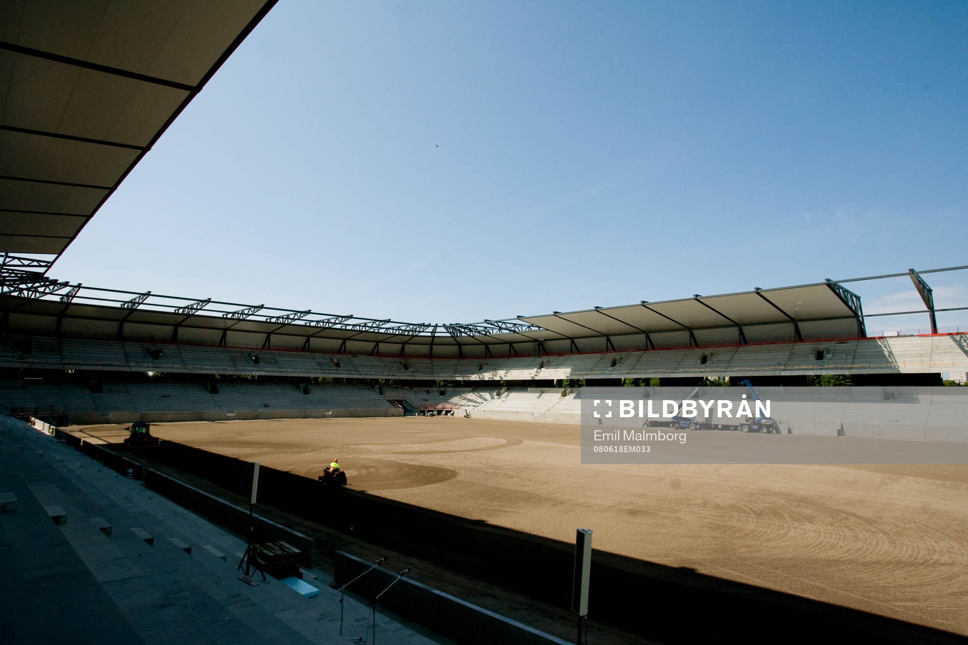 Fotboll, Gräset sås på Swedbankarena