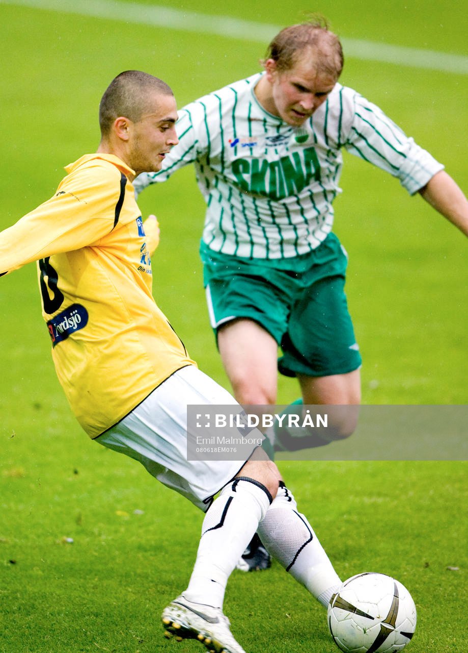 Blerim Mullici, IFK Malmö och Erik Johannessen, Västra