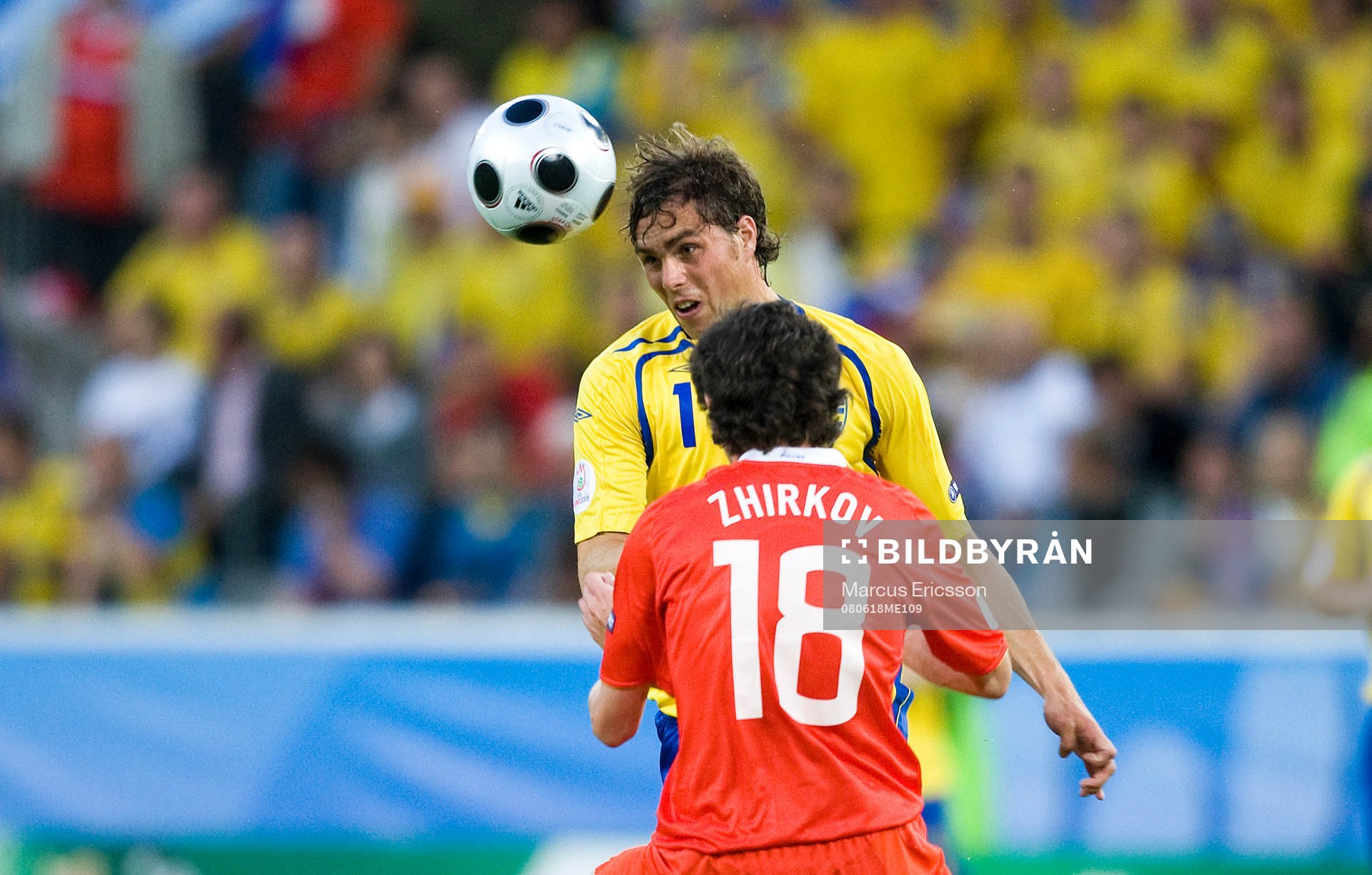Johan Elmander, Sverige, nick