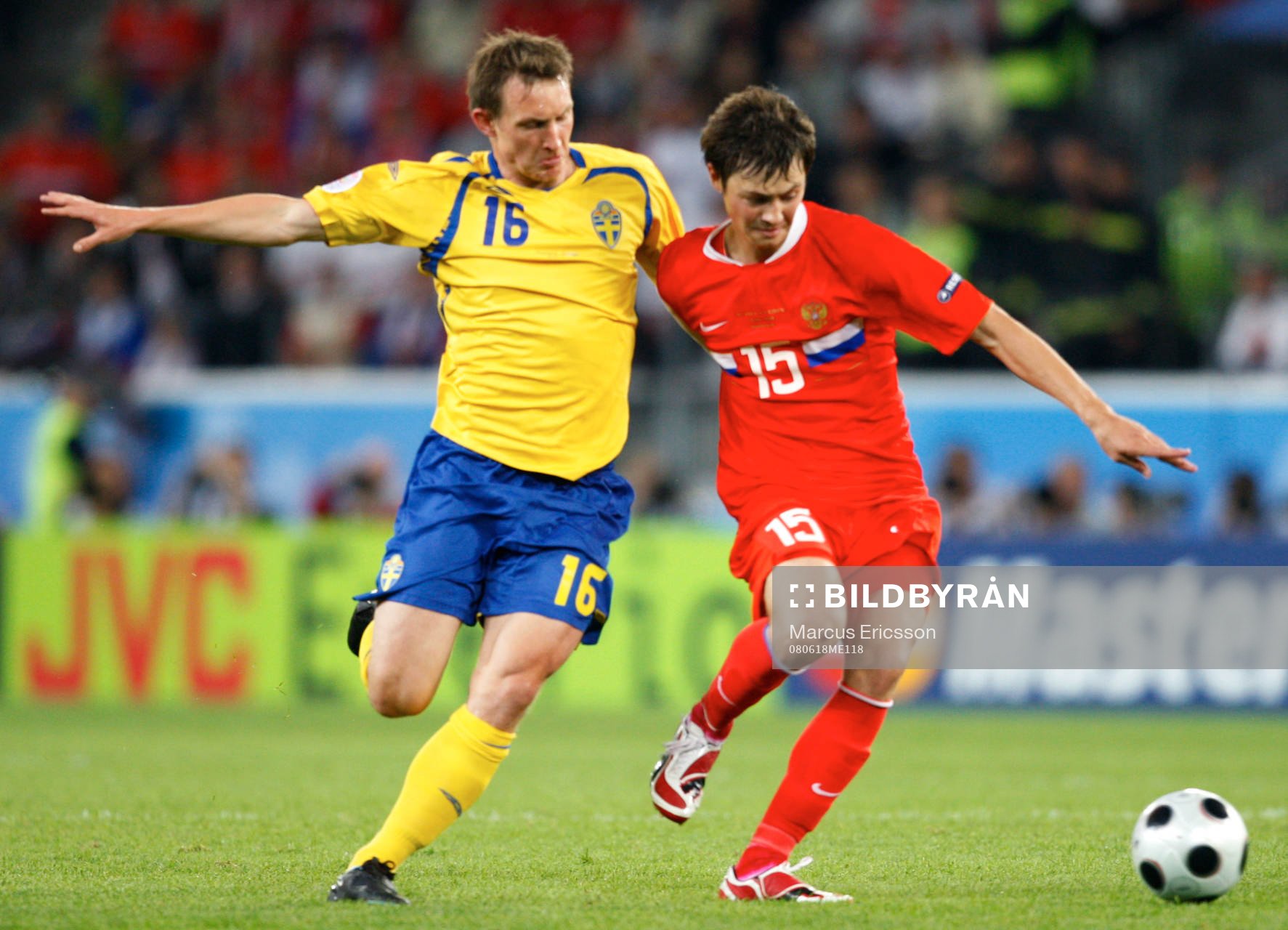  Kim Källström, Sverige och Diniyar Bilyaletdinov, Ryssland.