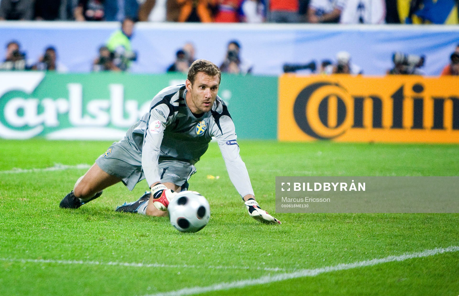 Andreas Isaksson, målvakt, Sverige