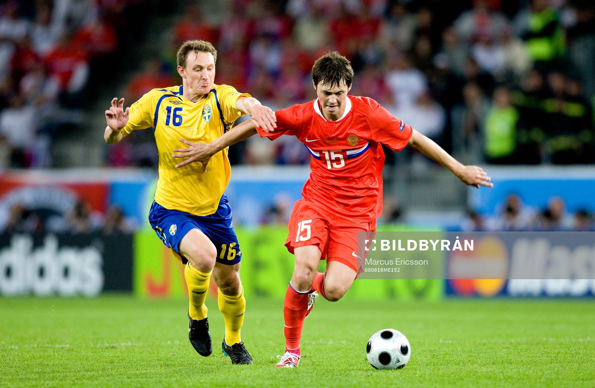 Kim Källström, Sverige och Diniyar Bilyaletdinov, Ryssland