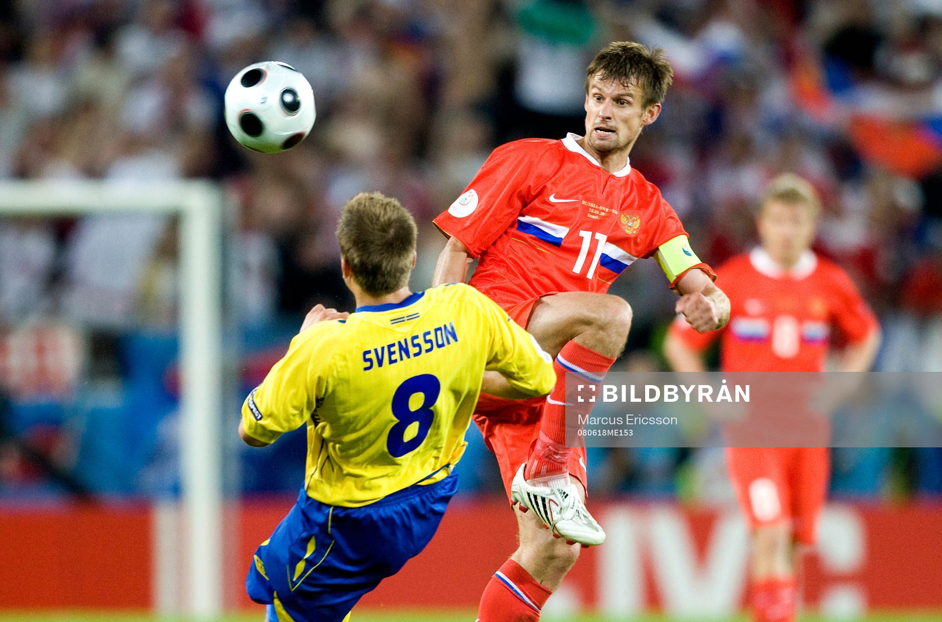 Anders Svensson, Sverige och Sergei Semak, Ryssland
