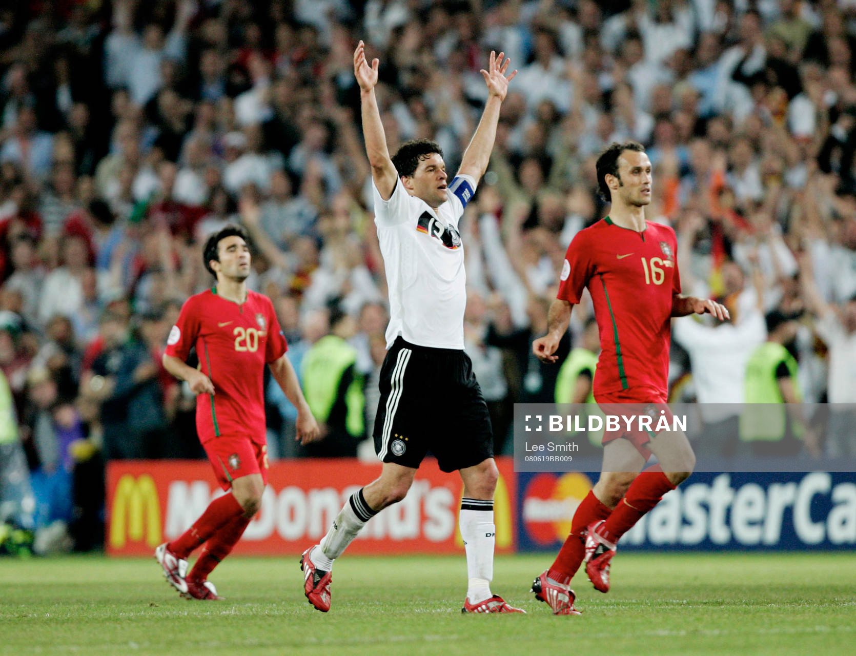Michael Ballack, jubel