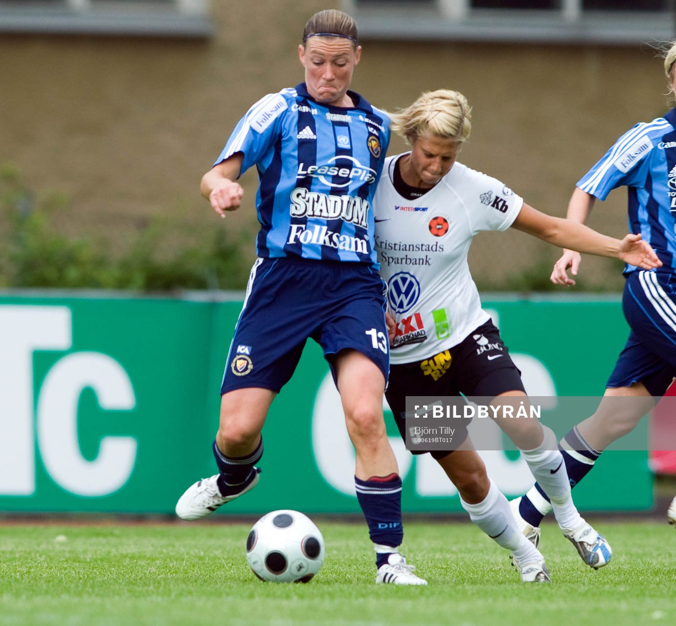 Anna Hall, Djurgården och Therese Björck, Kristianstad