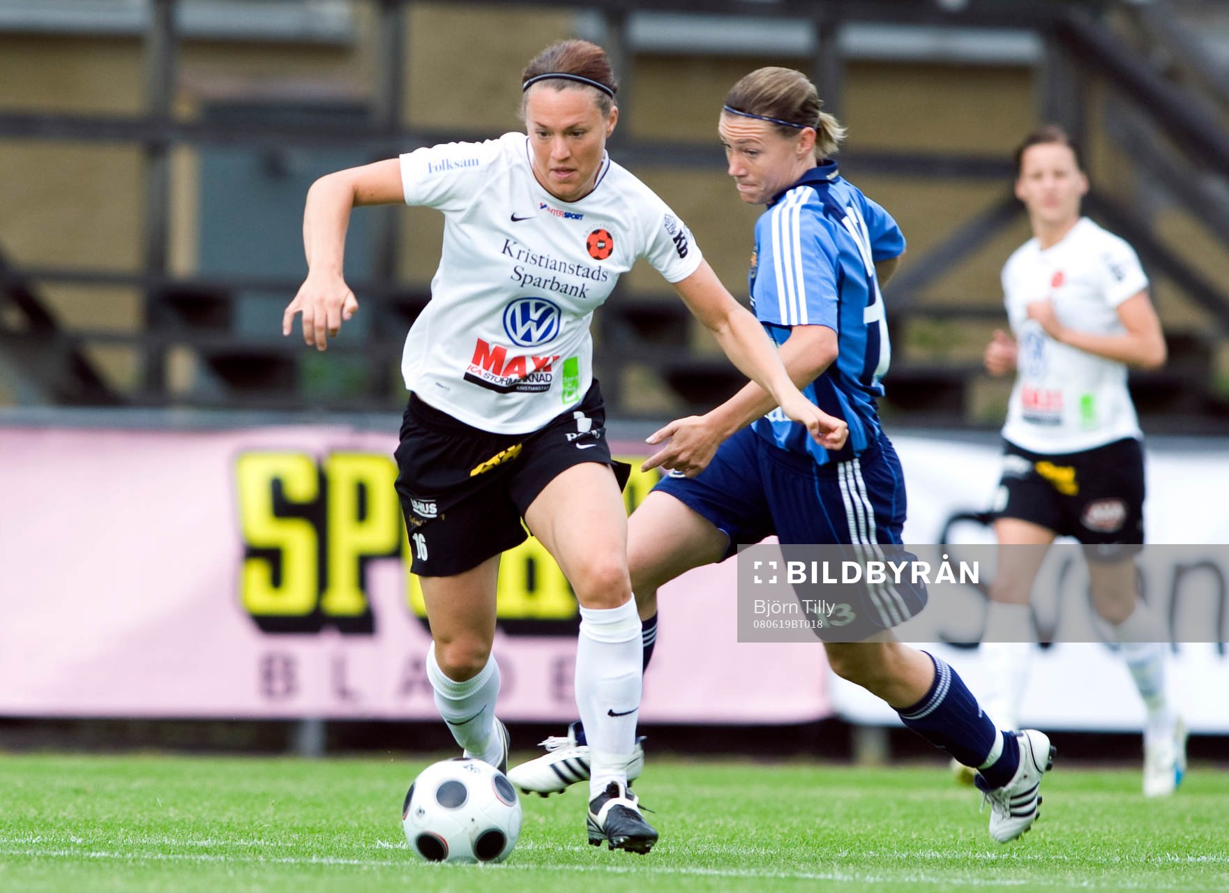 Frida Petersson, Kristianstad och Anna Hall, Djurgården
