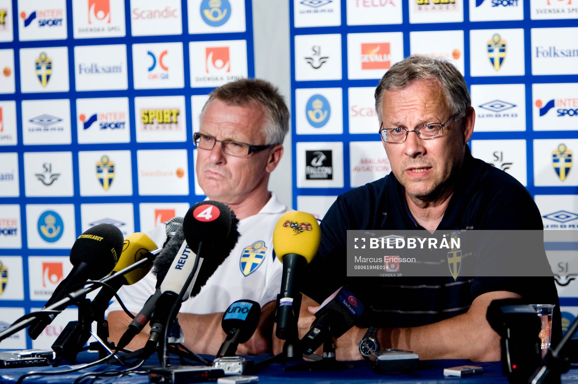 Lars Lagerbäck, Förbundskapten, Roland Andersson,