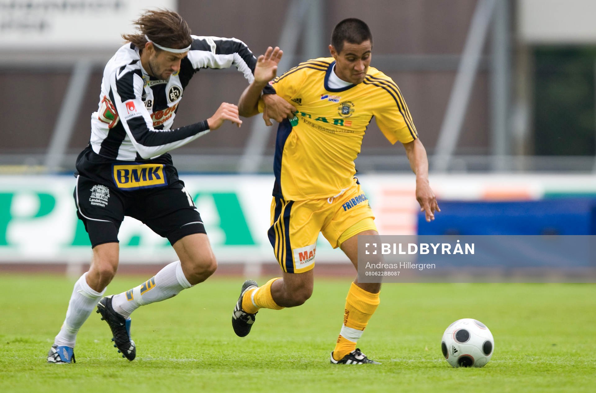Antonio Rojas, Landskrona, och Mirza Jelecak, Ängelholm
