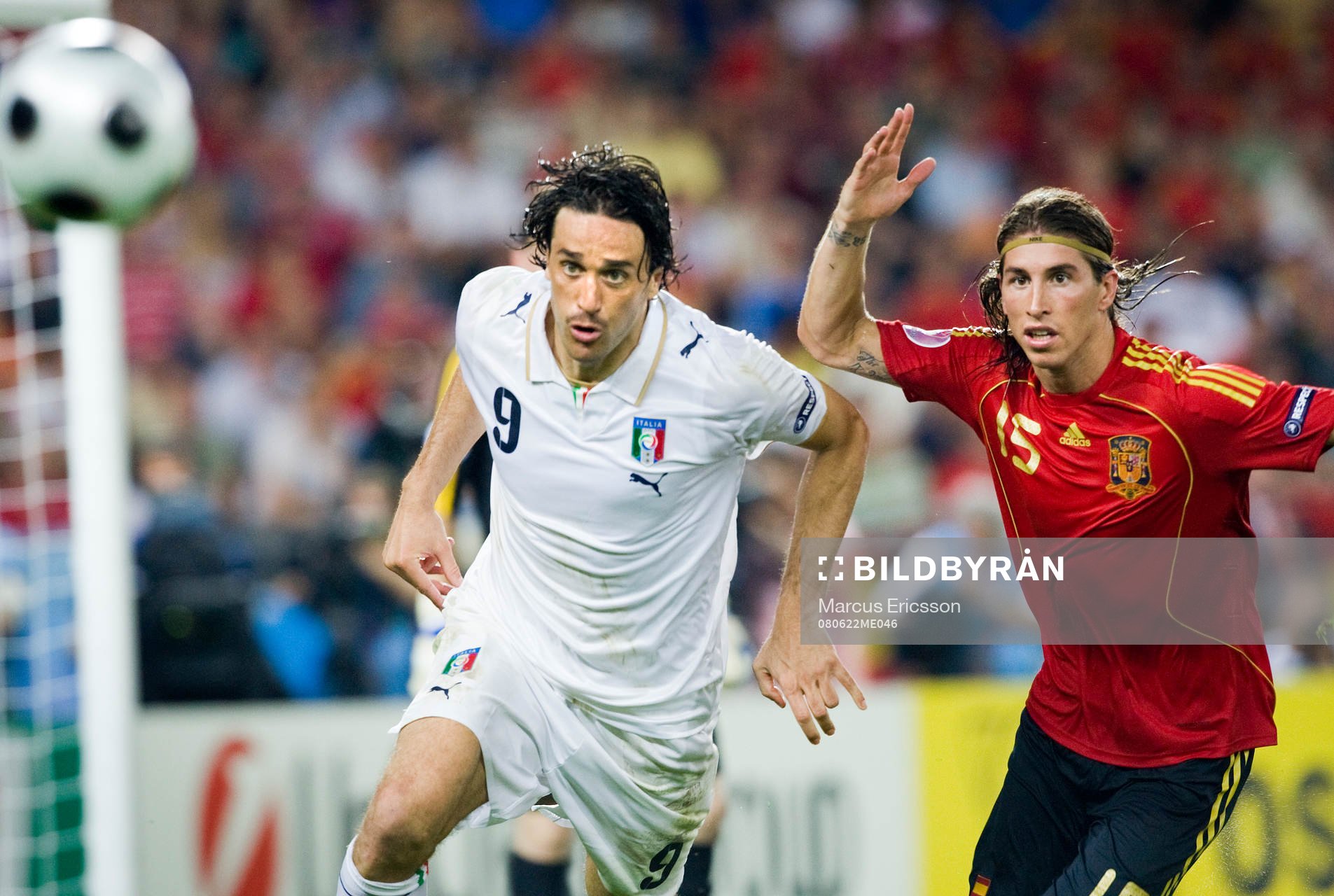 Luca Tonu, Italien och Sergio Ramos, Spanien