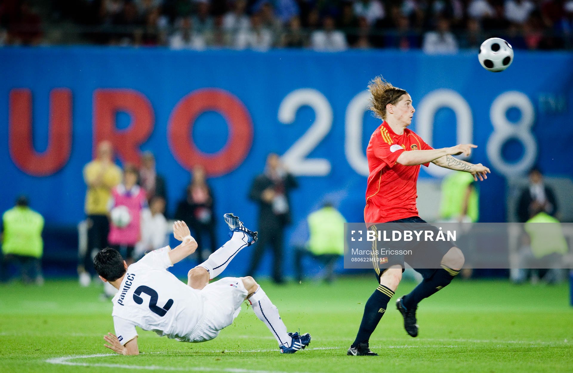  Christian Panucci, Italien och Fernando Torres, Spanien