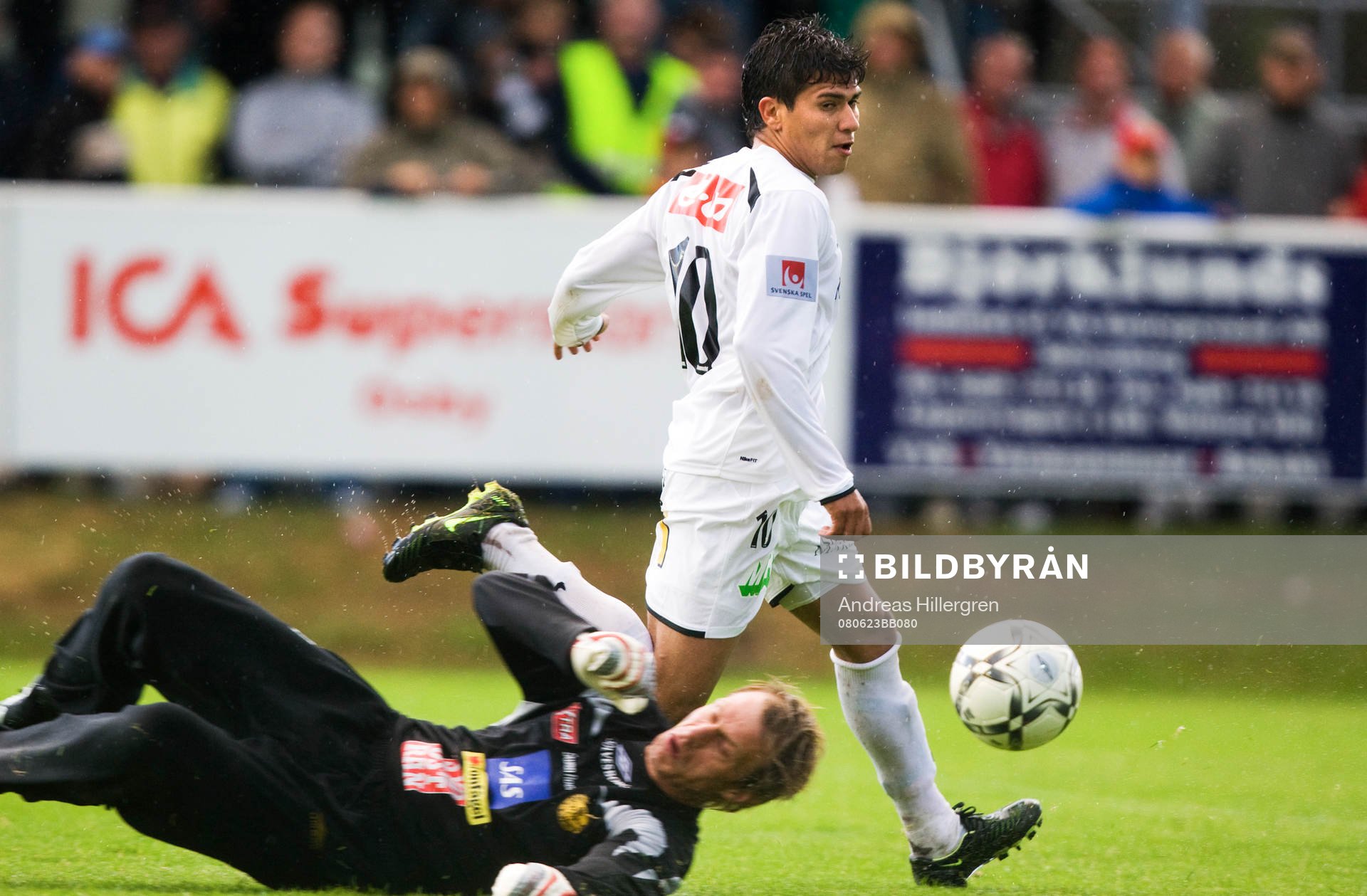 Paulo José de Oliviera, Häcken fintar Mattias Asper,