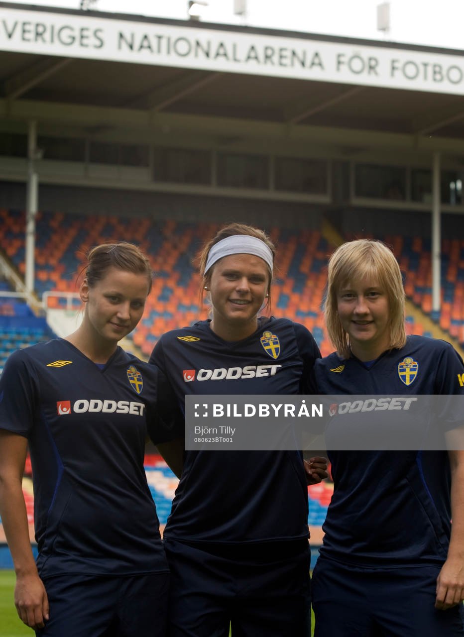 Johanna Jönsson , Susanne Moberg och Sofie Persson, Sverige