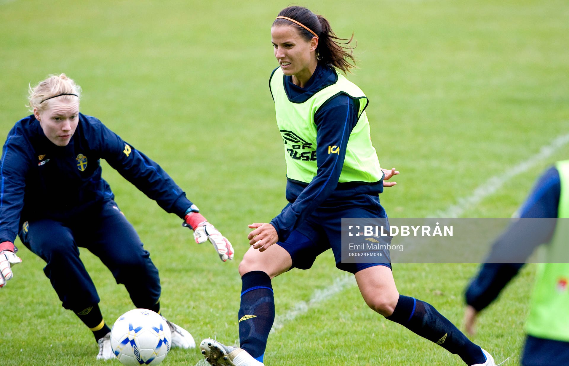 målvakt, Hedvig Lindahl och Jessica Landström
