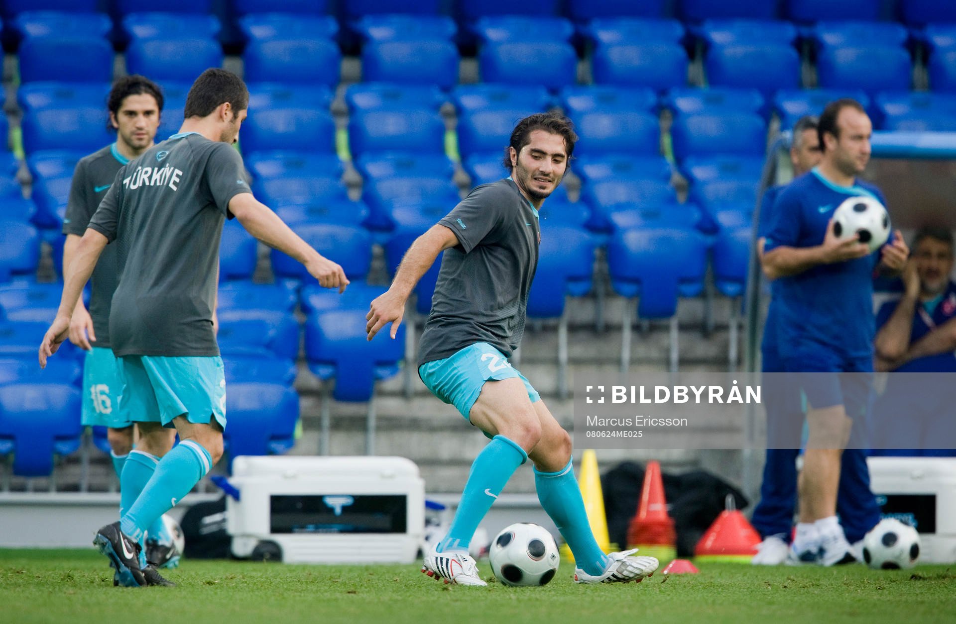 Träning. Hamit Altintop