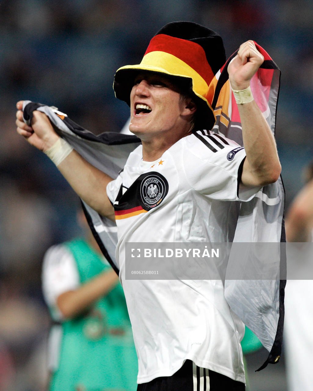  Bastian Schweinsteiger, jubel. 