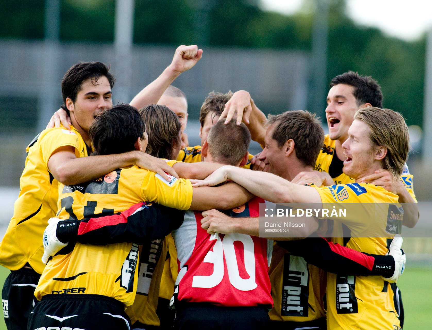 Johan Wiland, målvakt, Elfsborg, Jubel