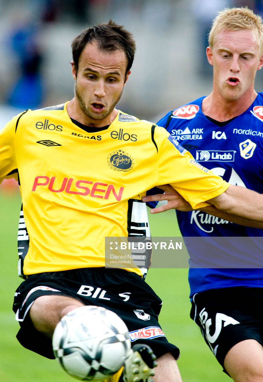Helgi Danielsson, Elfsborg och Peter Larsson, Halmstad