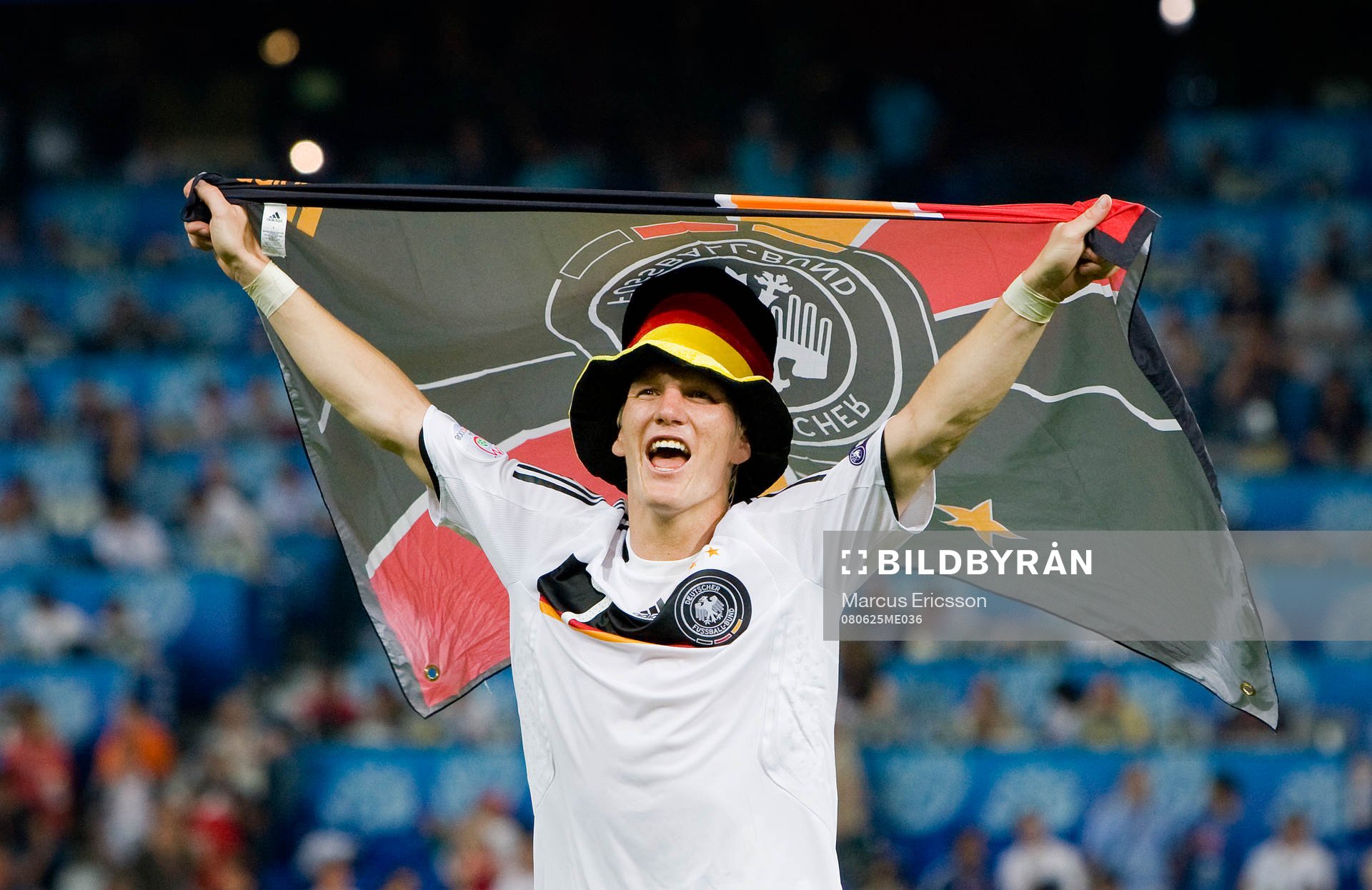  Bastian Schweinsteiger, Tyskland, jubel.