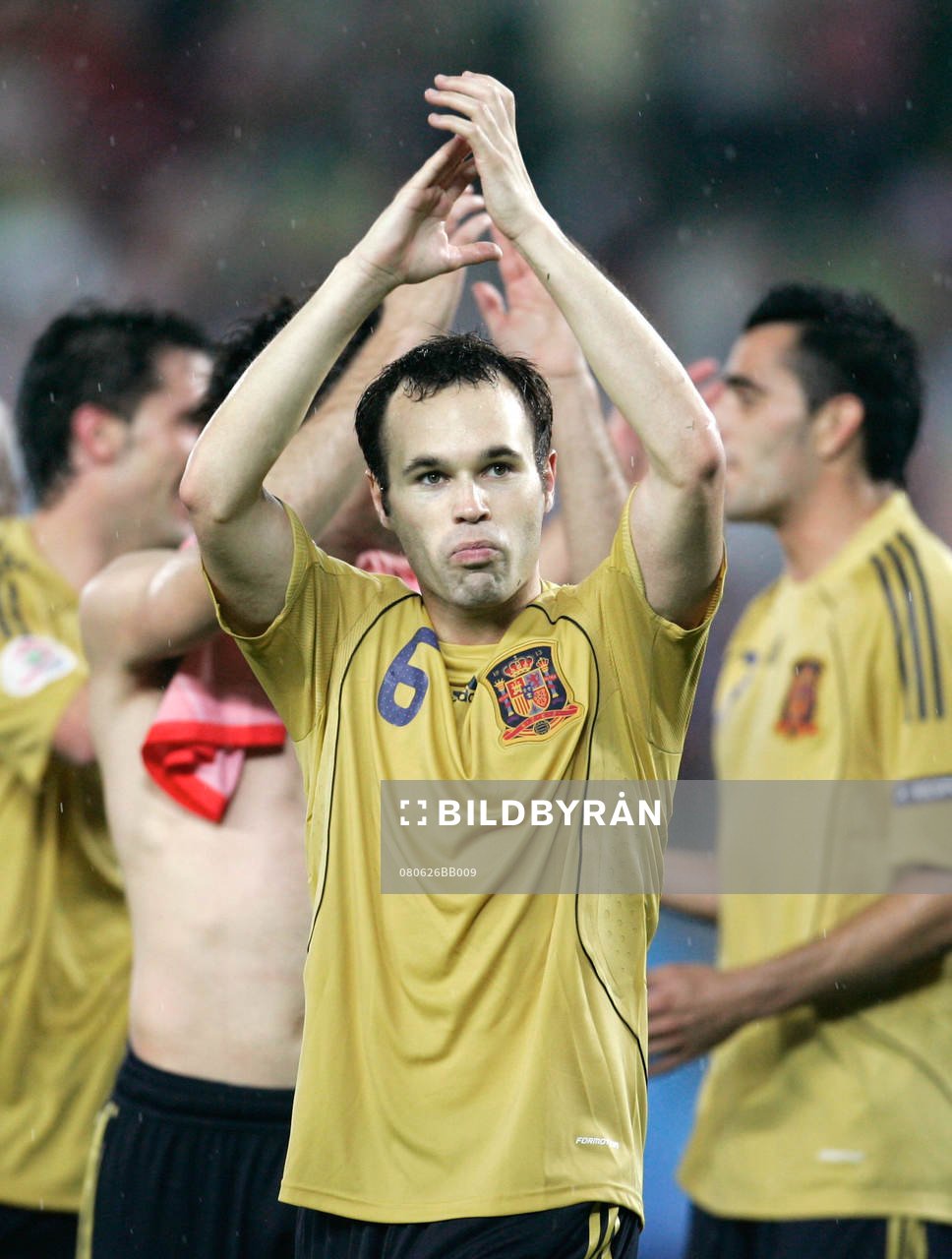 Andres Iniesta, jubel