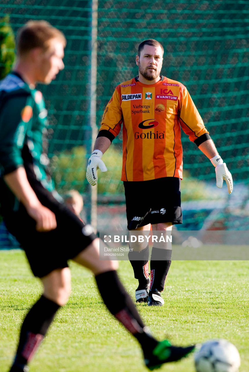 Peter Dahlberg, målvakt Varbergs BoIS