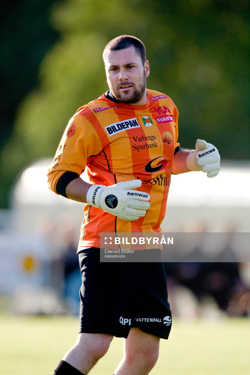Peter Dahlberg, målvakt Varbergs BoIS