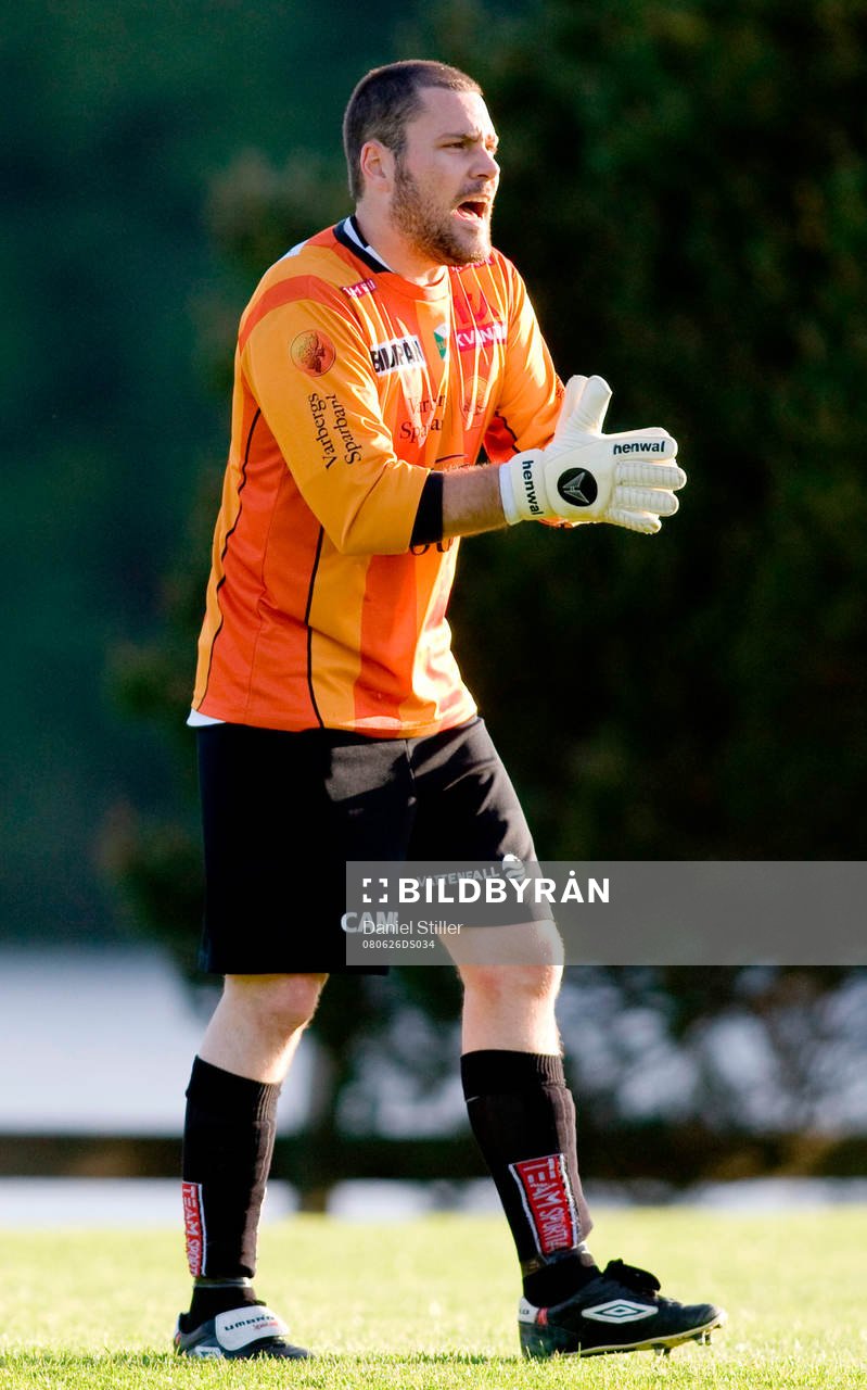 Peter Dahlberg, målvakt Varberg