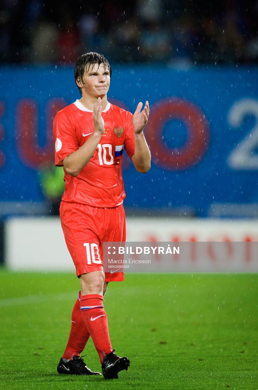 Andrei Arshavin, Ryssland, depp