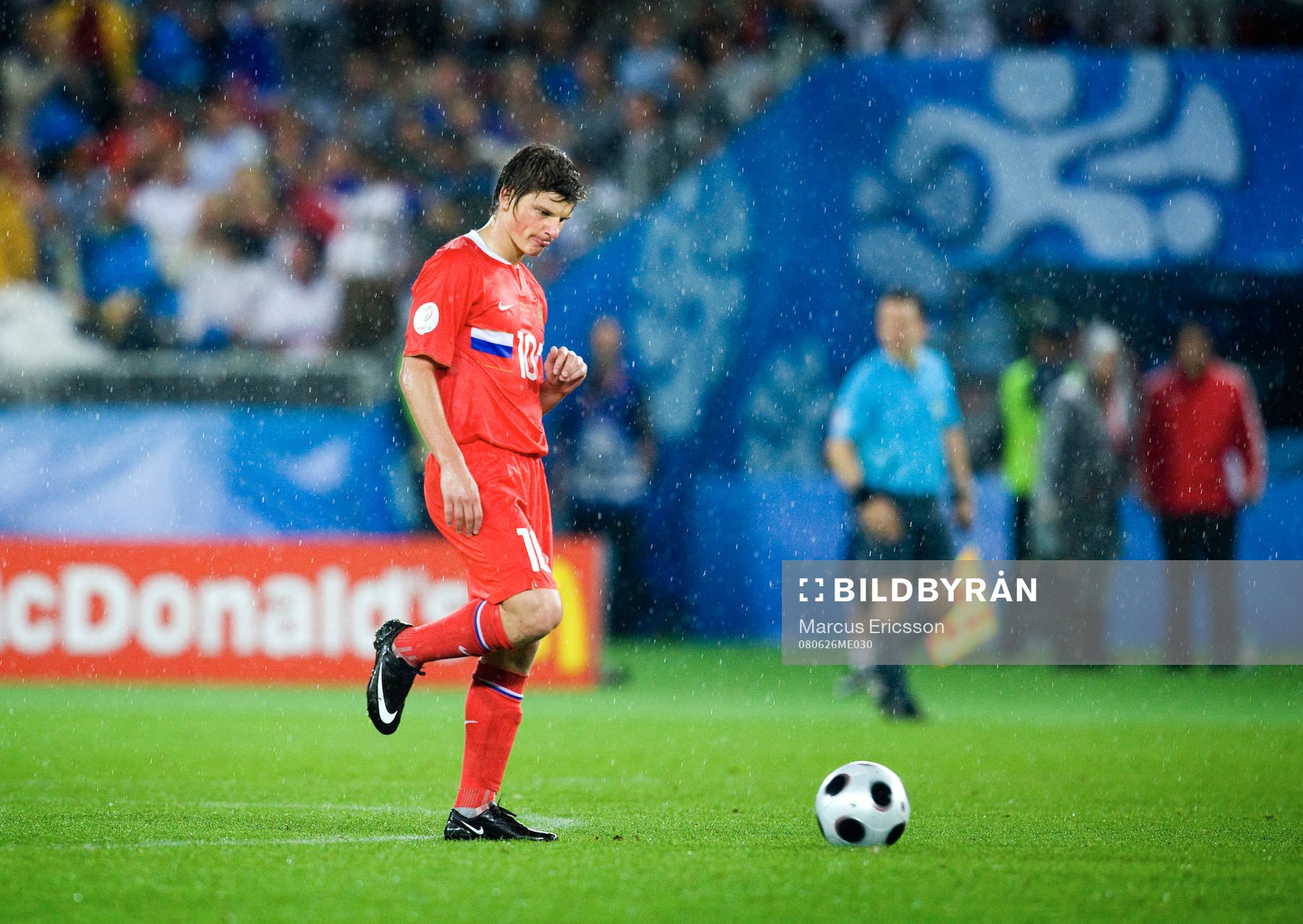 Andrei Arshavin, Ryssland, depp