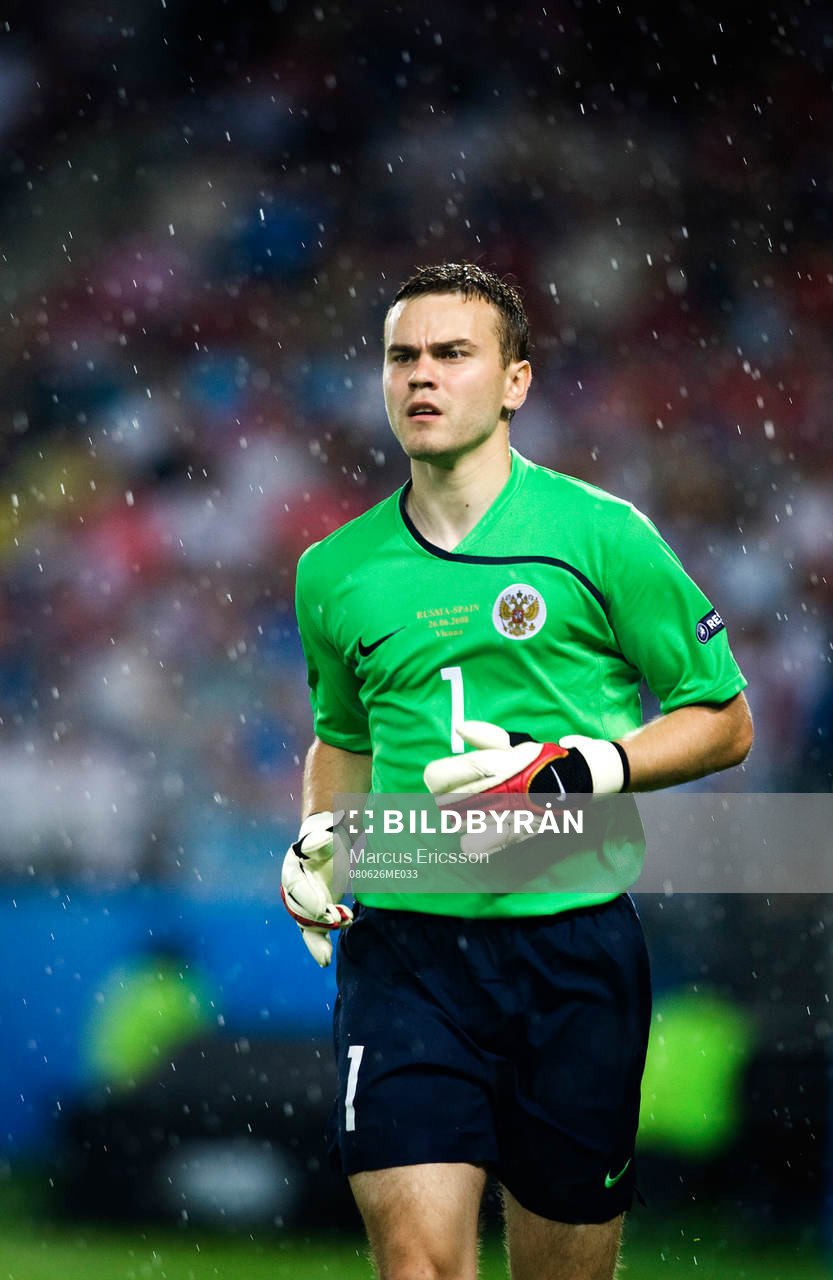  Igor Akinfeev, målvakt, Ryssland