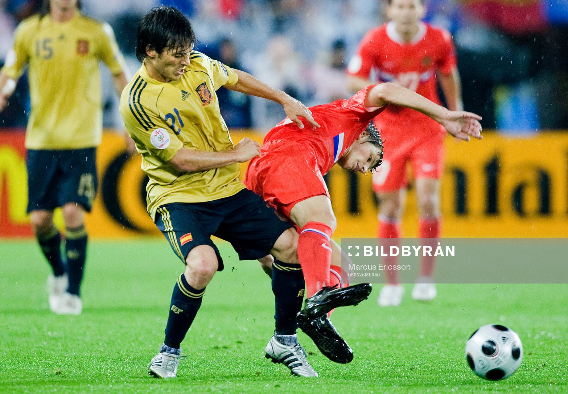  David Silva, Spanien och Andrei Arshavin, Ryssland, 
