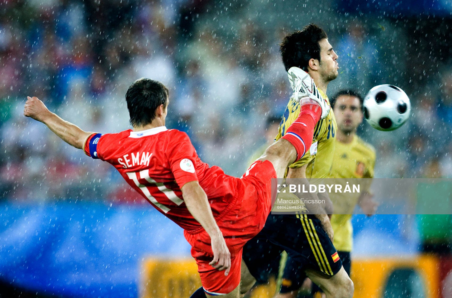 Sergei Semak, Ryssland och Cesc Fabrégas, Spanien
