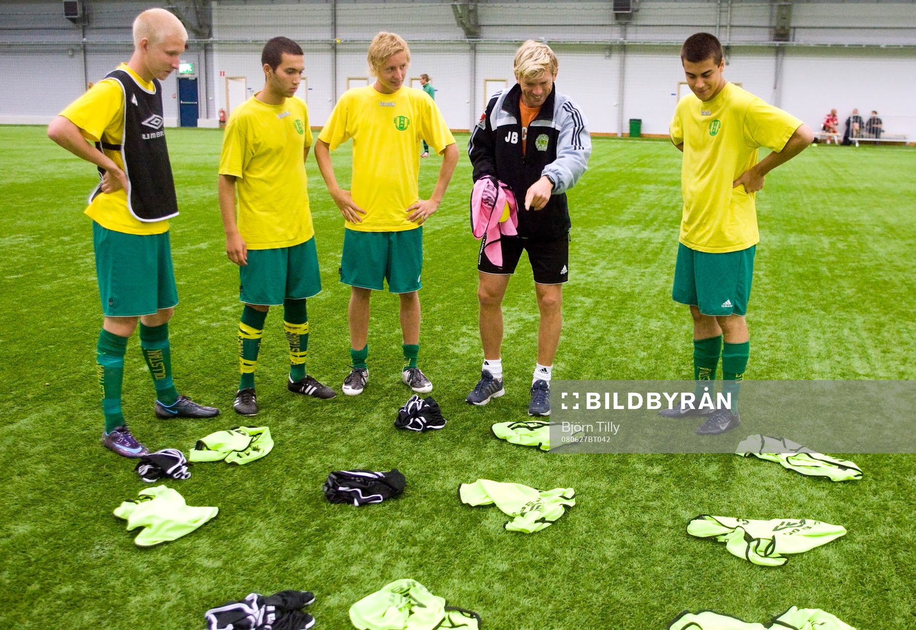 Jesper Blomqvist instruerar