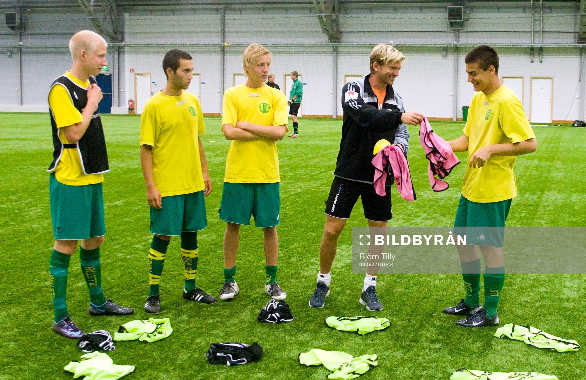 Jesper Blomqvist instruerar