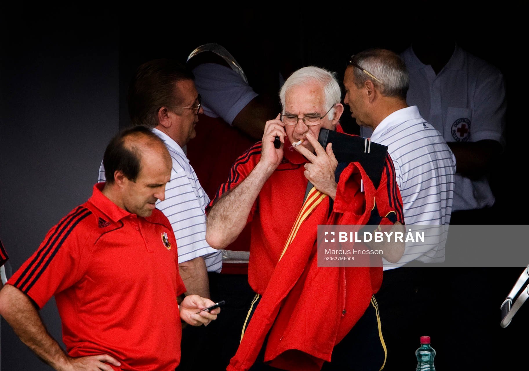  Träning. Luis Aragonés, Förbundskapten