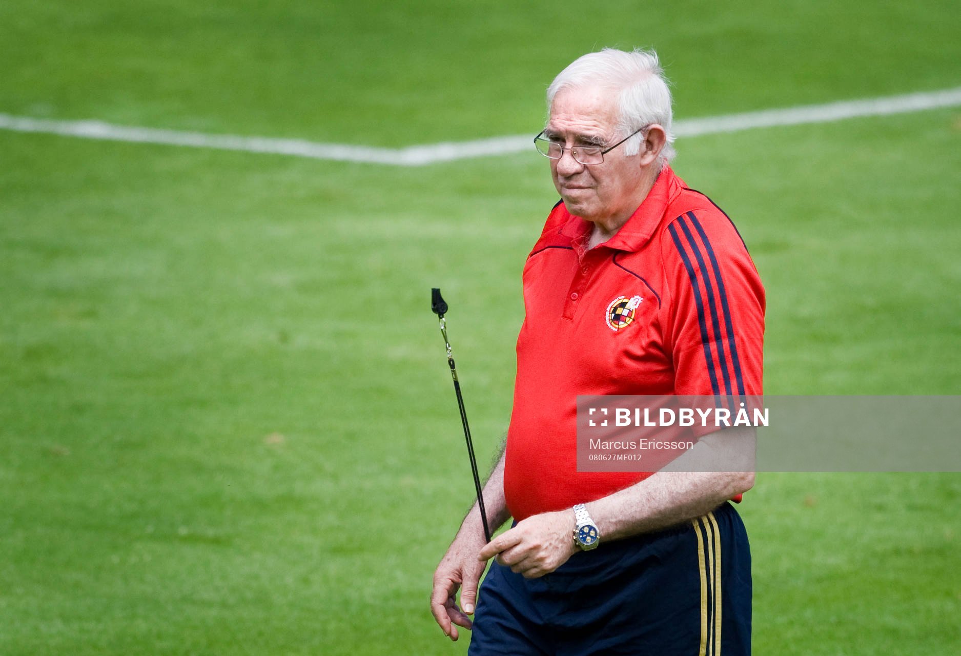  Träning. Luis Aragonés, Förbundskapten
