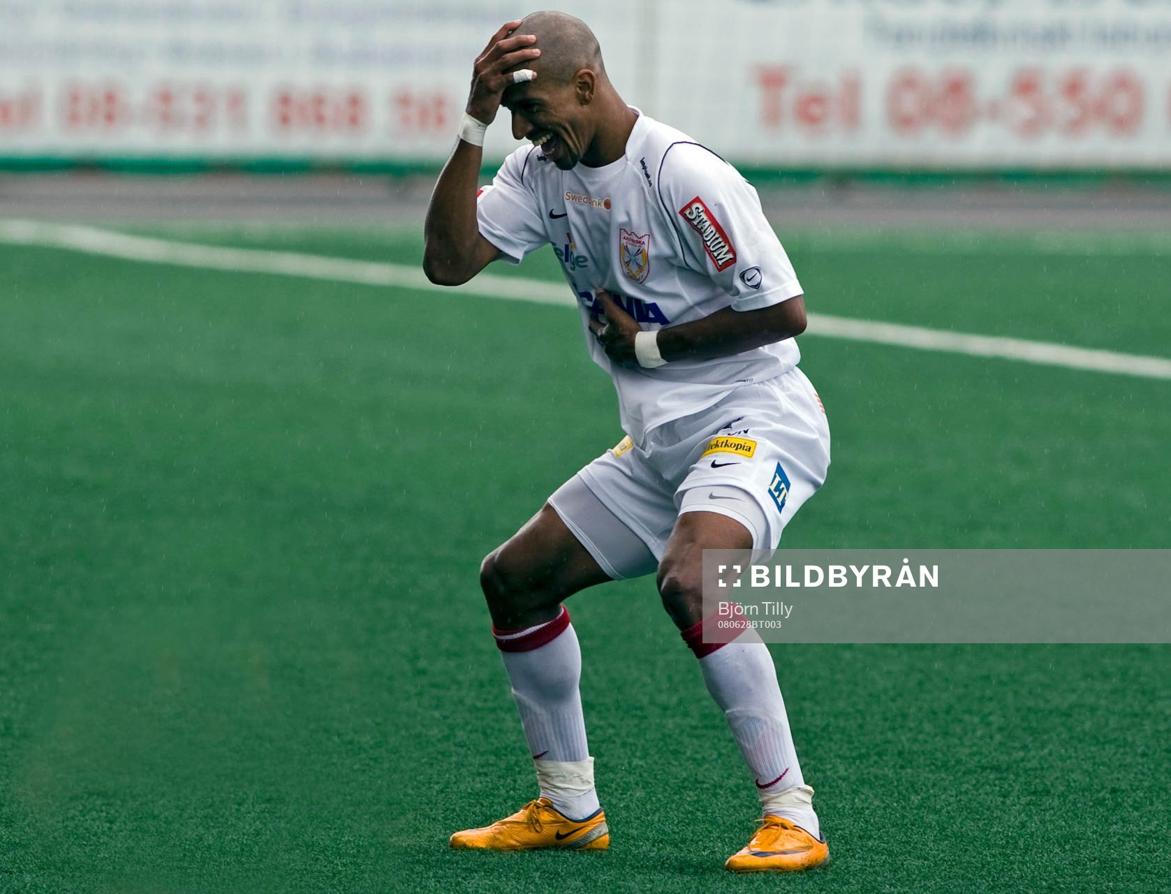  Marcos Ferreira, Assyriska, jubel.  