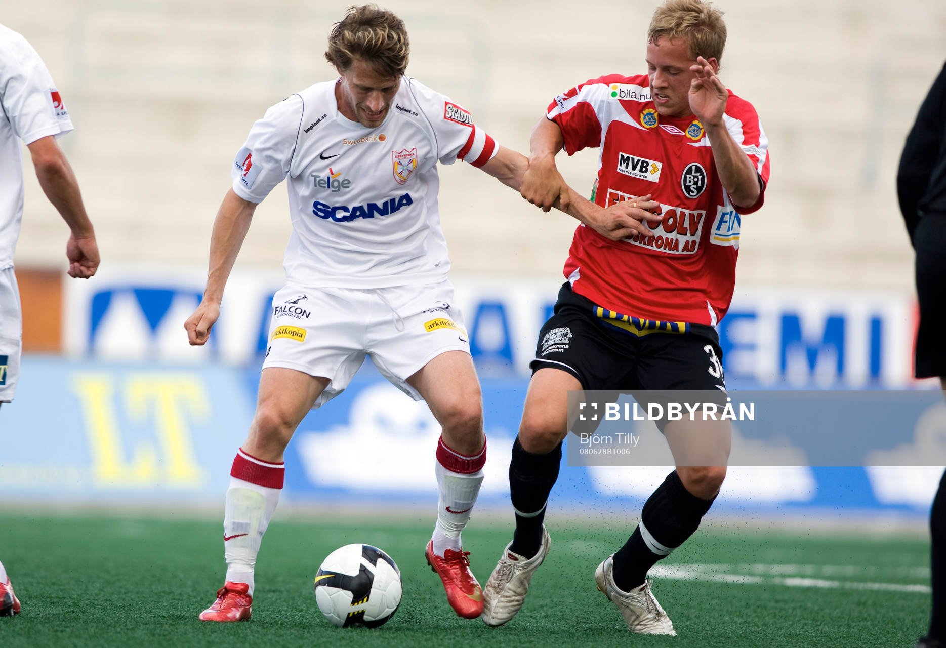  Göran Marklund, Assyriska och Jesper Olsson, Landskrona.  