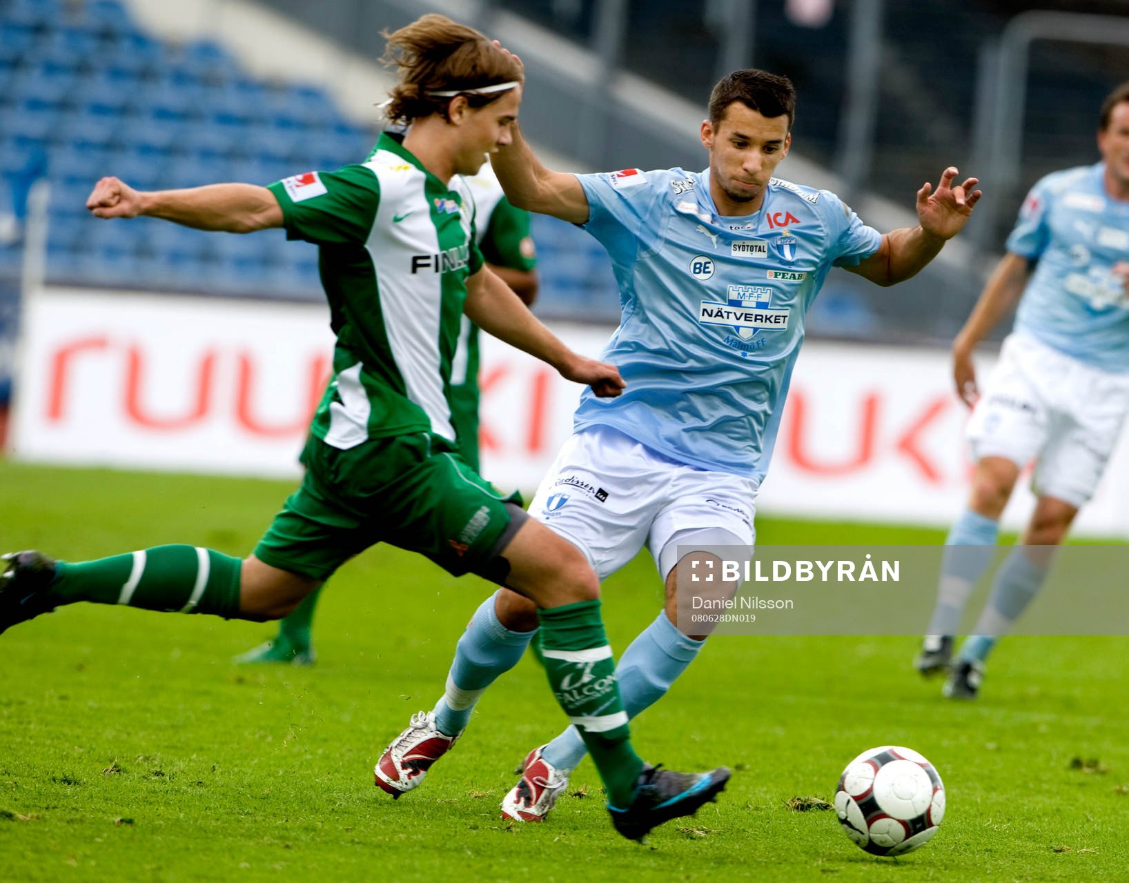 Guillermo Molins, Malmö och Haris Laitinen, Hammarby