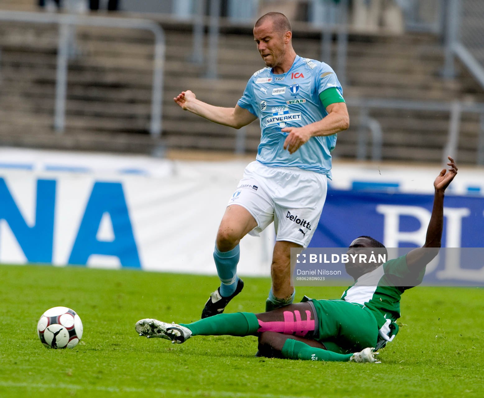 Daniel Andersson, Malmö och Alagie Sosseh, Hammarby