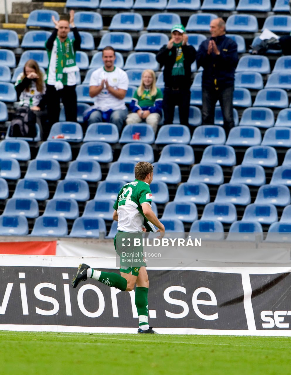 Paulinho Guará, Hammarby. Jubel