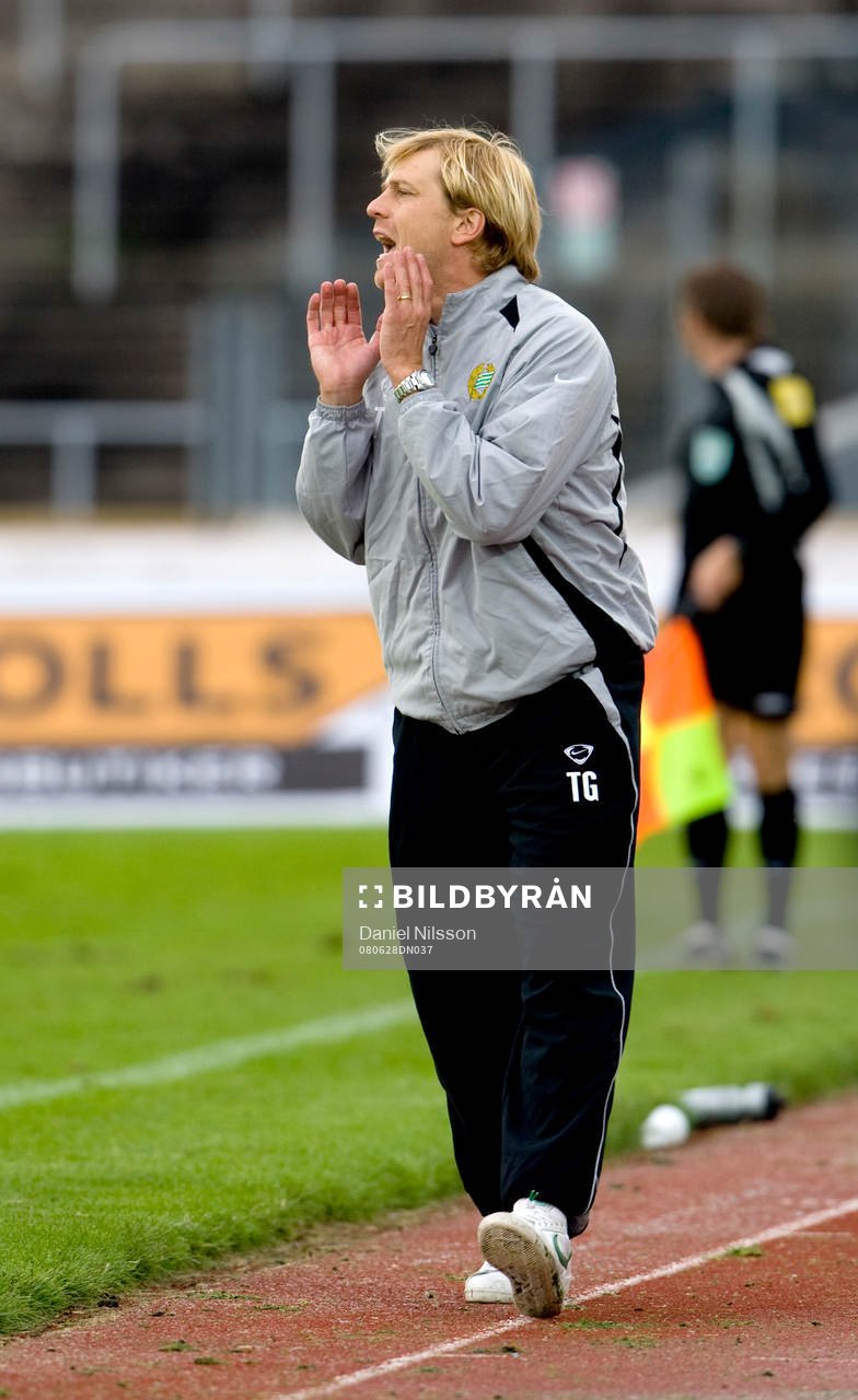 Tony Gustavsson, tränare Hammarby