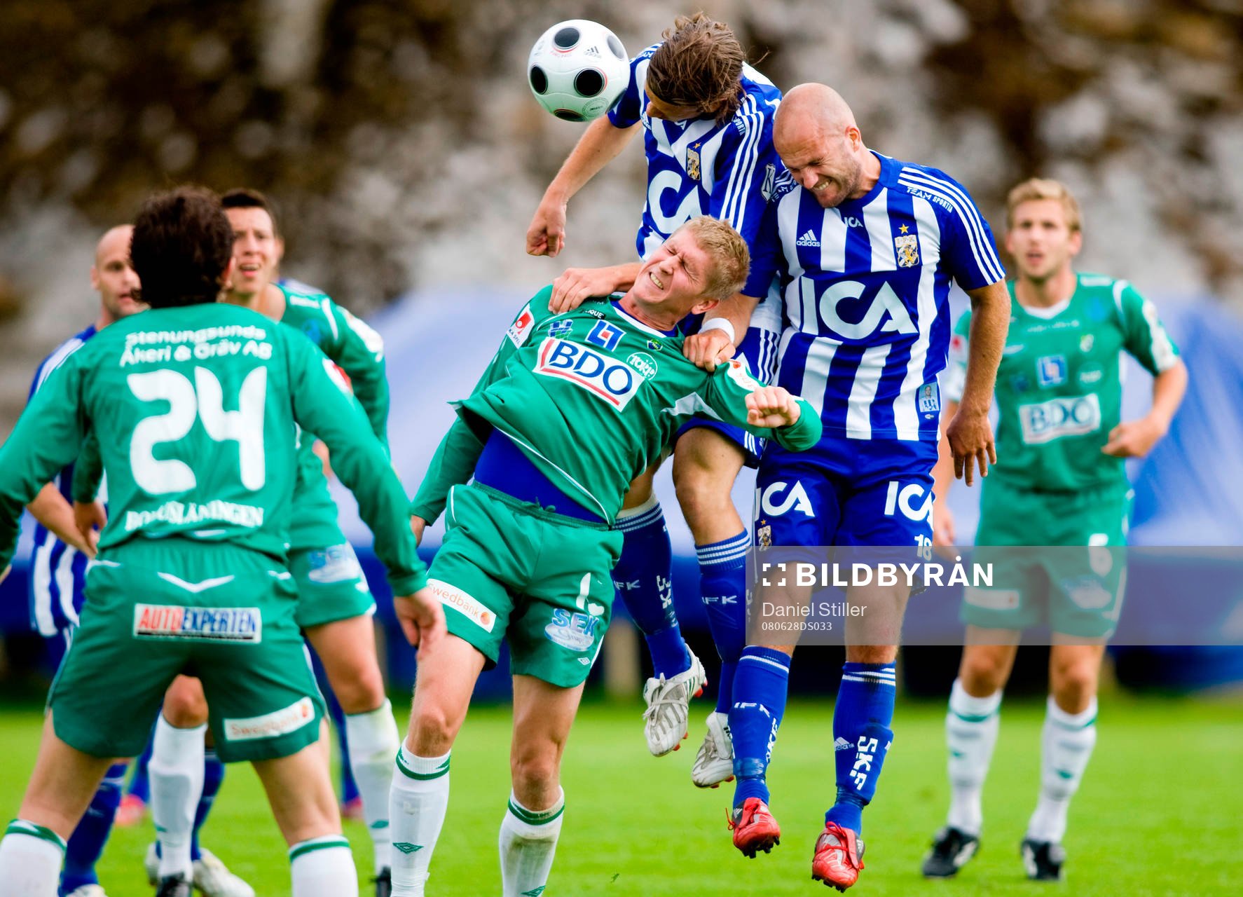 Jonas Wallerstedt, Mattias Bjärsmyr, IFK Göteborg. Niklas