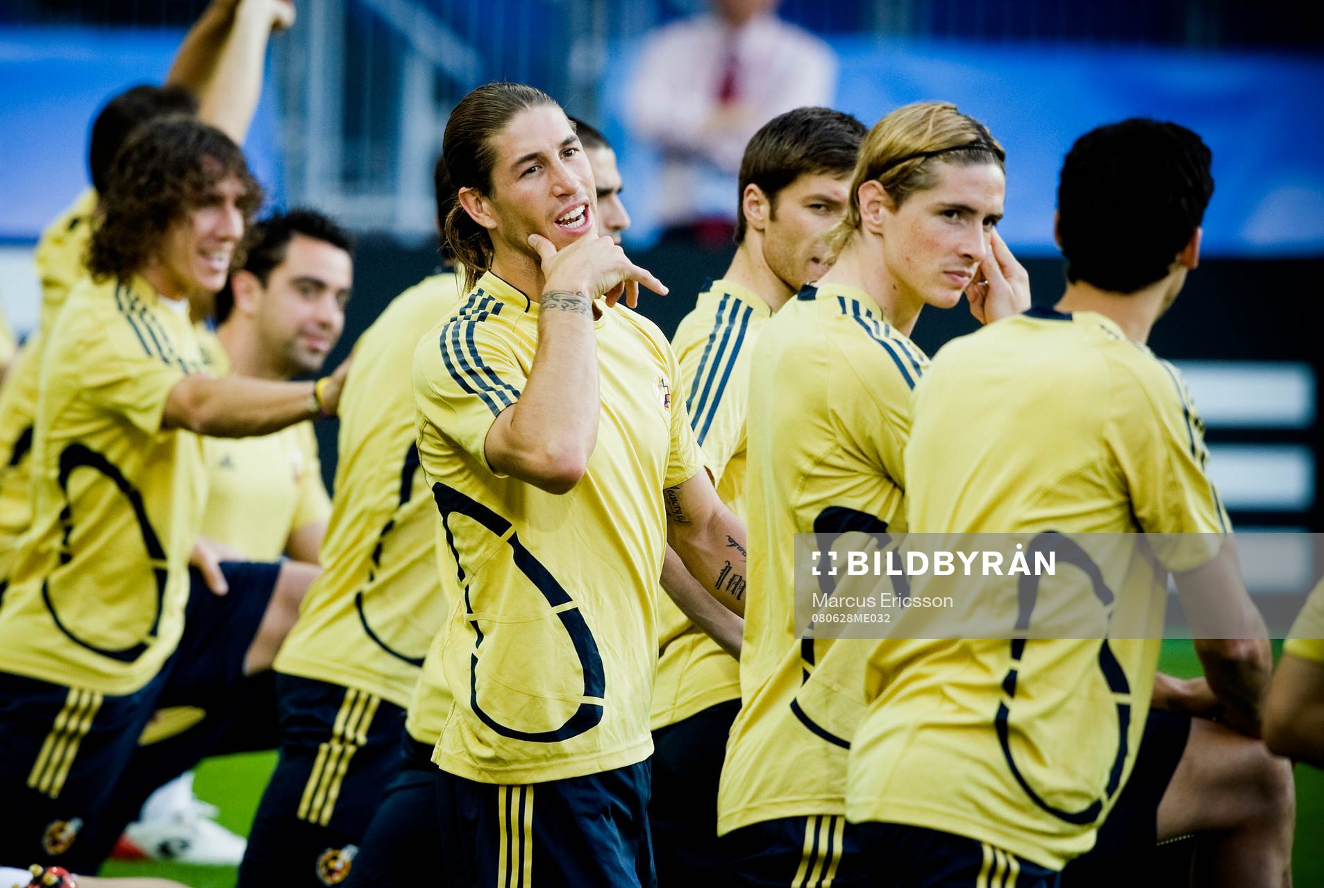 Sergio Ramos och Fernando Torres