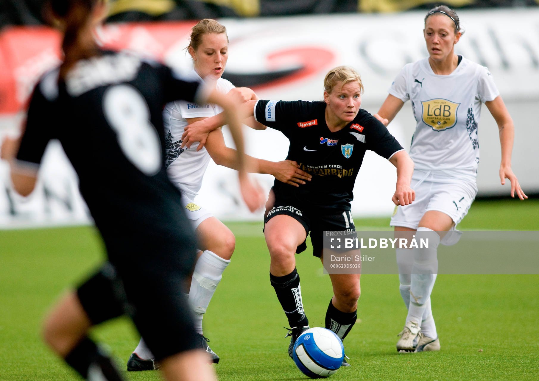 Sara Lindén, Kopparberg/Göteborg. Therese Sjögran, LdB