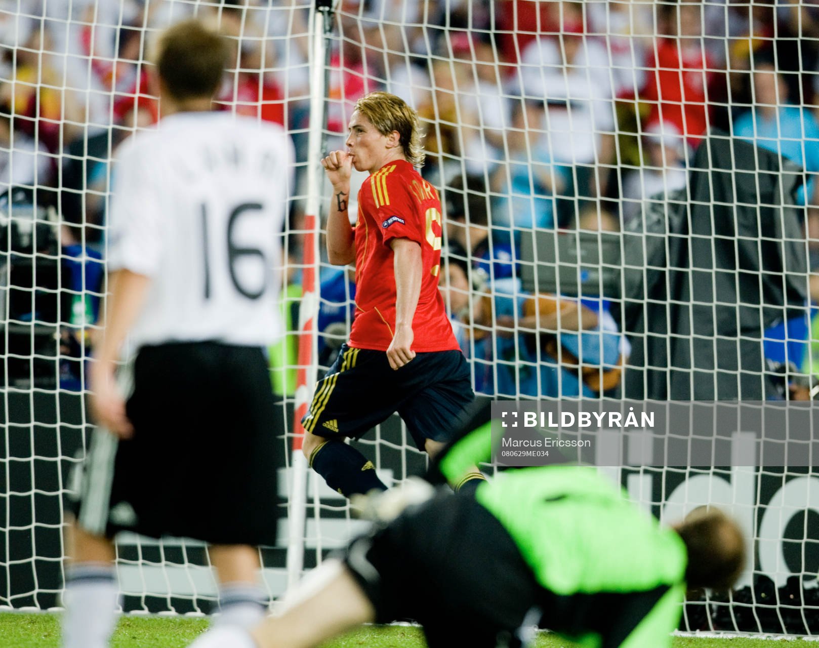 Fernando Torres, Spanien, jubel