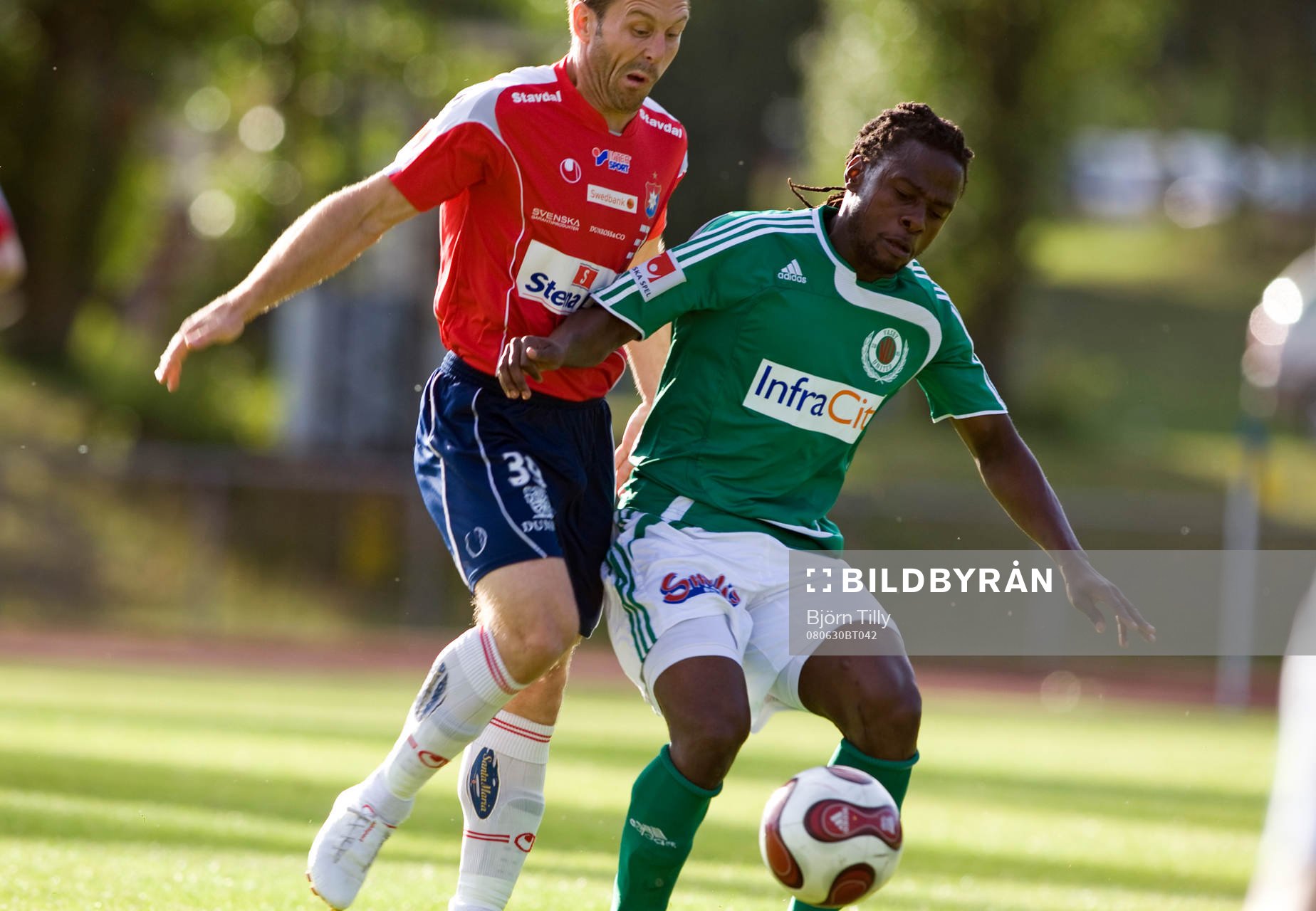 Magnus Källander, Örgryte och Martin Kayongo-Mutumba,