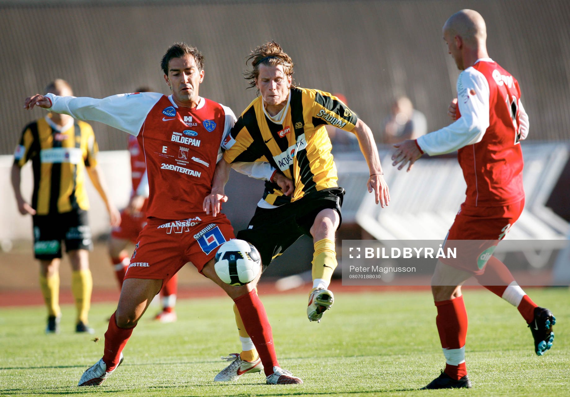  Ricardo Penella Aguilá, Falkenberg FF, Erik Friberg, Häcken och Tobias Nilsson, Falkenberg.