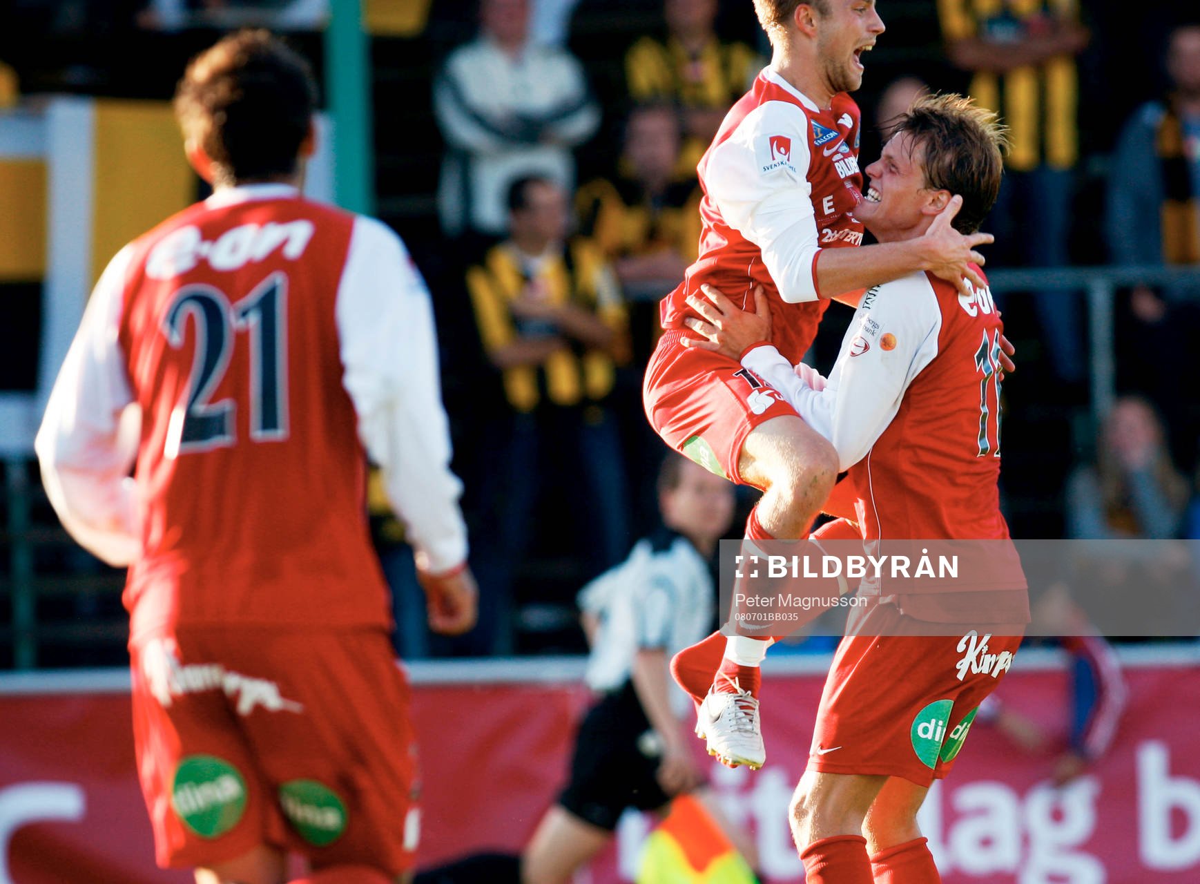 Joel Johansson och Kristoffer Fagercrantz, Falkenberg FF,