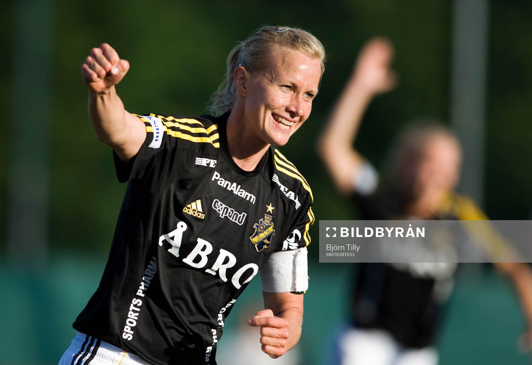 Anne Mäkinen, AIK, jubel