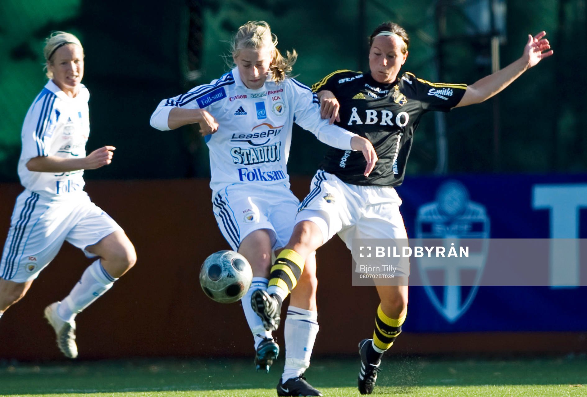  Linda Sällström, Djurgården och Frida Höglund, AIK.  
